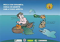 Pesca con dinamita: ondas de muerte que a todos afecta